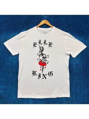 Elle King Rock Tour White T-Shirt Size Large